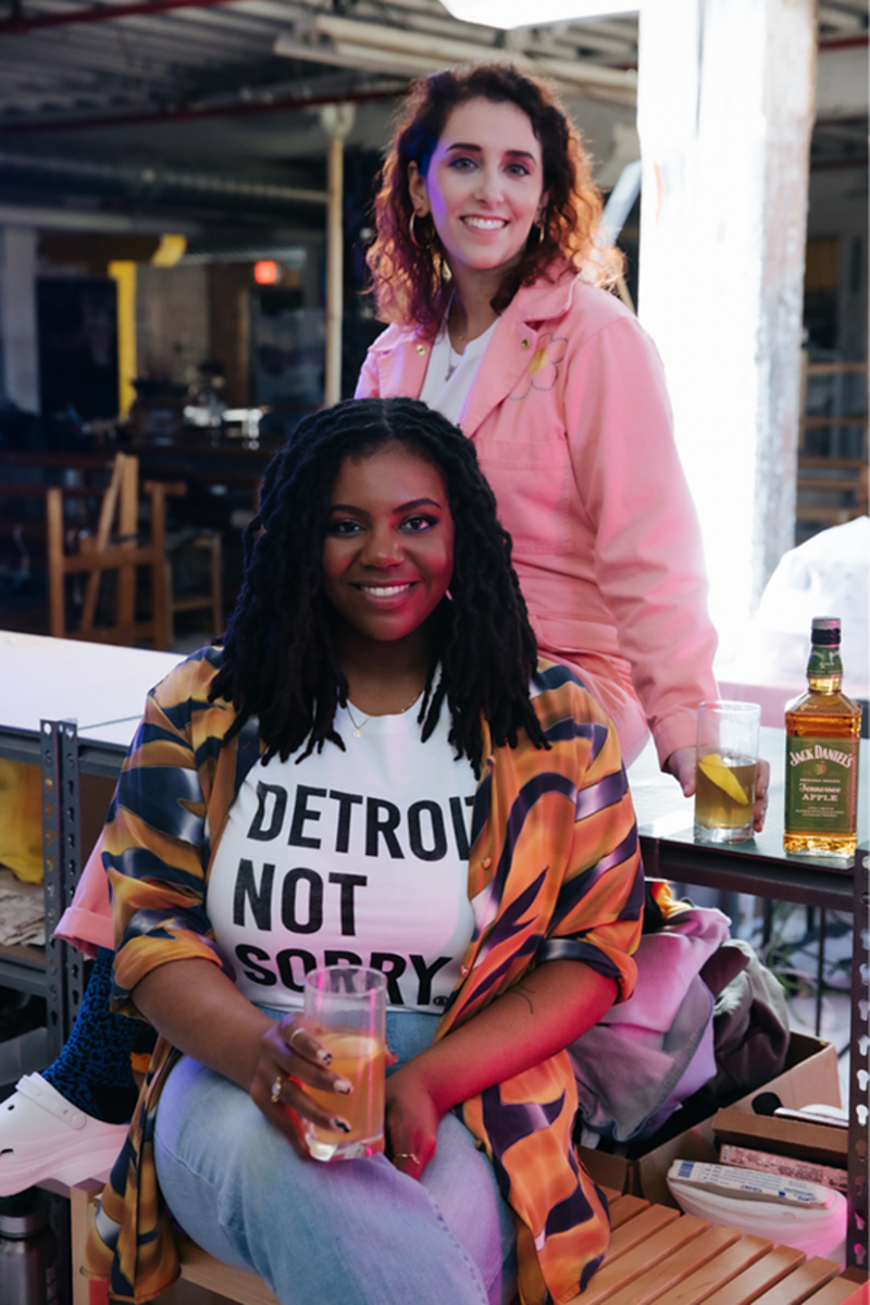 Not Sorry Goods Co-Founders Jess Minnic & Dy-Min Johnson @notsorrygoods  / PHOTO CREDIT: Tristan Oliver @topshottah