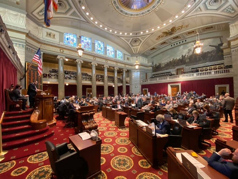 The Missouri House of Representatives. - TIM BOMMEL/HOUSE COMMUNICATIONS