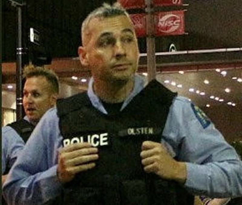 Former St. Louis officer William Olsten was acquitted on assault charges Friday. - COURTESY HEATHER DE MIAN
