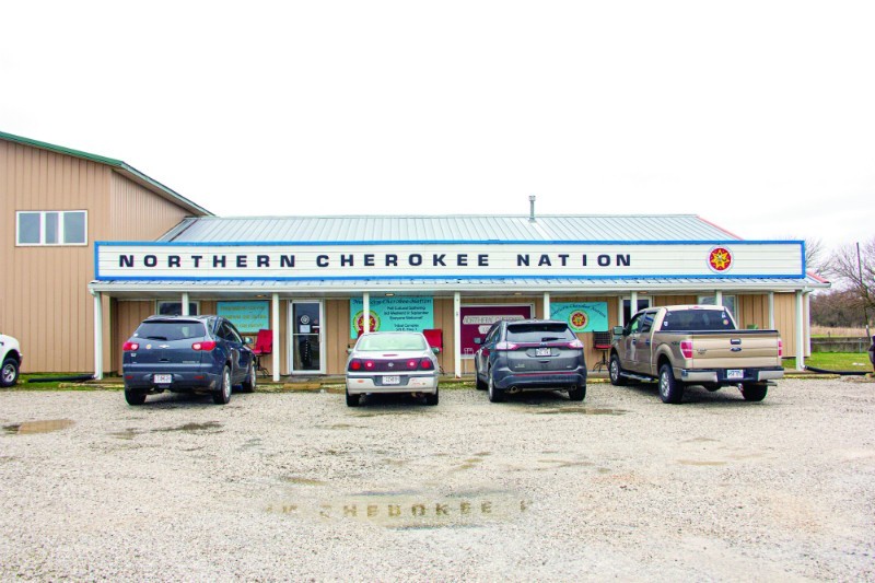 The Clinton, Missouri-based headquarters of the Northern Cherokee Nation. - DANNY WICENTOWSKI
