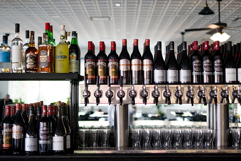 The bar offers wine, Six Mile Bridge beers and several cocktails.  - PHUONG BUI