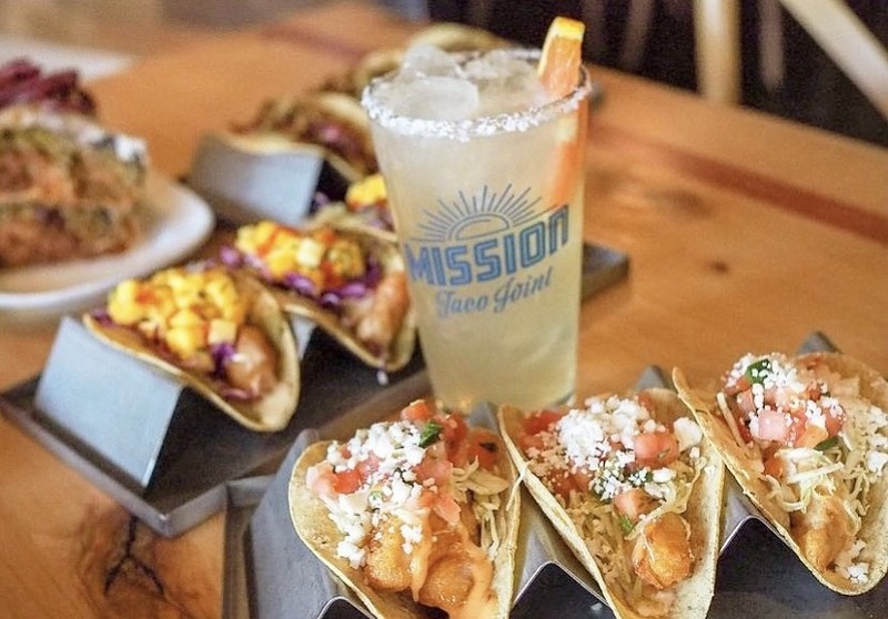 Taco specials begin at $5. - Courtesy Mission Taco Joint