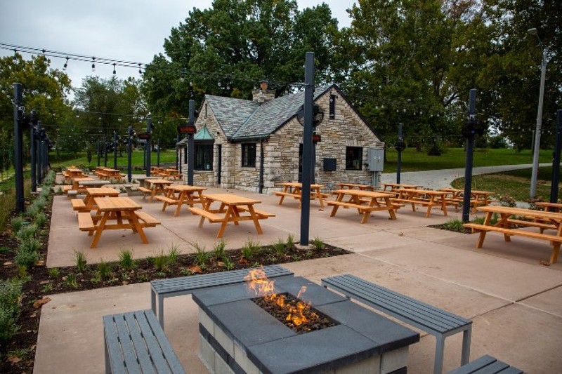 Rockwell's highly-anticipated beer garden opens today in Francis Park. - COURTESY ROCKWELL BEER