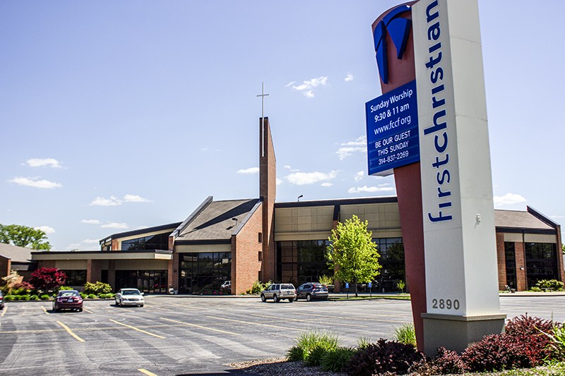 Florissant's First Christian Church is one of the largest Evangelical churches in northern St. Louis County.  -DANNY WICENTOWSKI