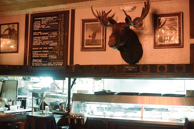 The bar's iconic moose has seen its fair share of interesting characters. - ANDY PAULISSEN