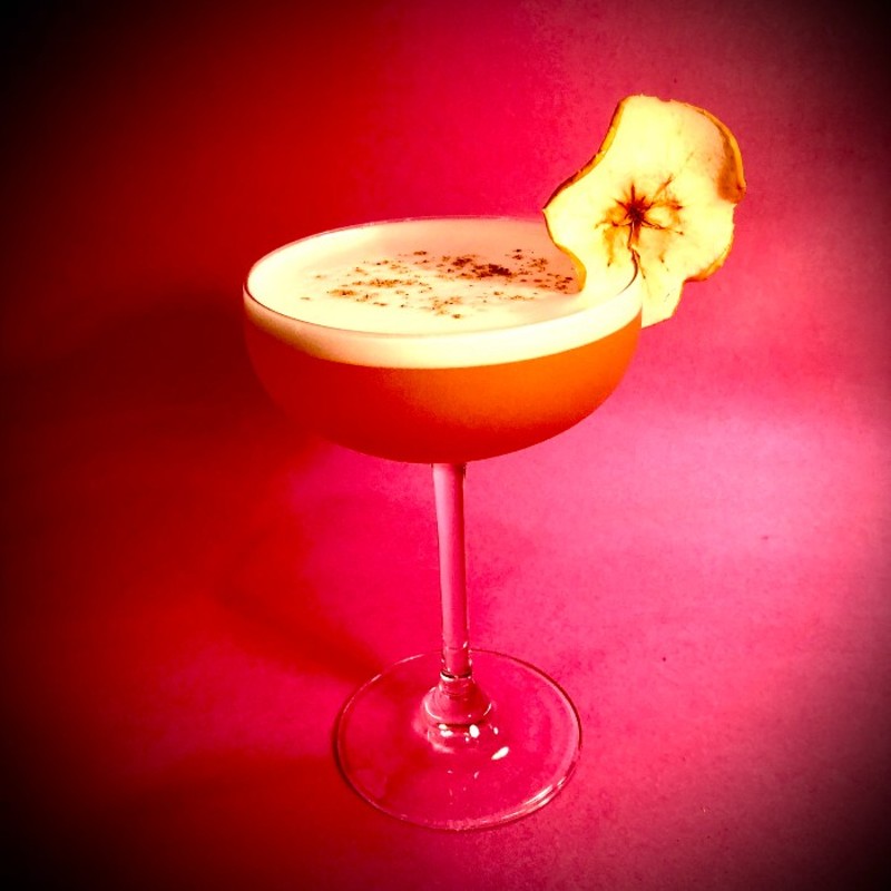 The apple daiquiri is one of the tiki-inspired drinks that will be served at the forthcoming pop-up, The Mainlander. - COURTESY OF BLAKE ASKEW