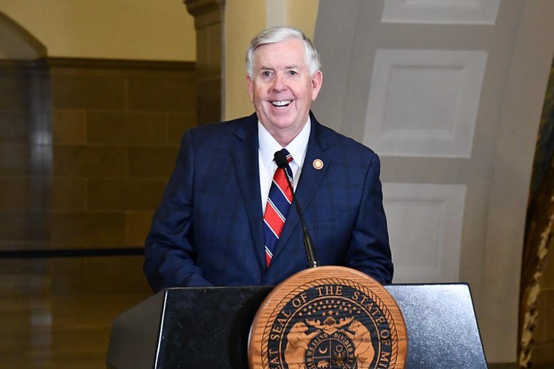 On the day Missouri COVID-19 cases spiked to record levels, Governor Mike Parson announced the pandemic was no longer a state emergency. - MISSOURI GOVERNOR'S OFFICE