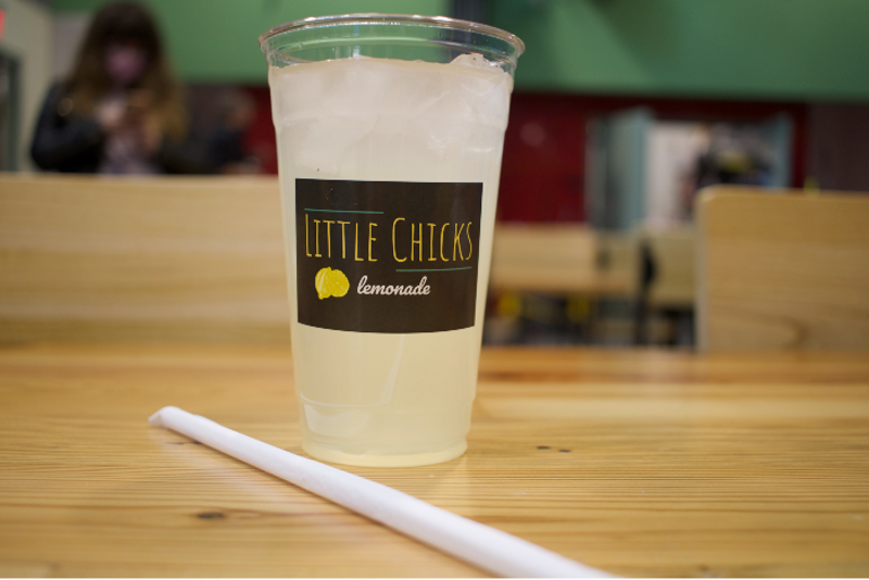 Little Chicks Lemonade has been a way for the 4 Hens kids to get in on the fun. - CHERYL BAEHR