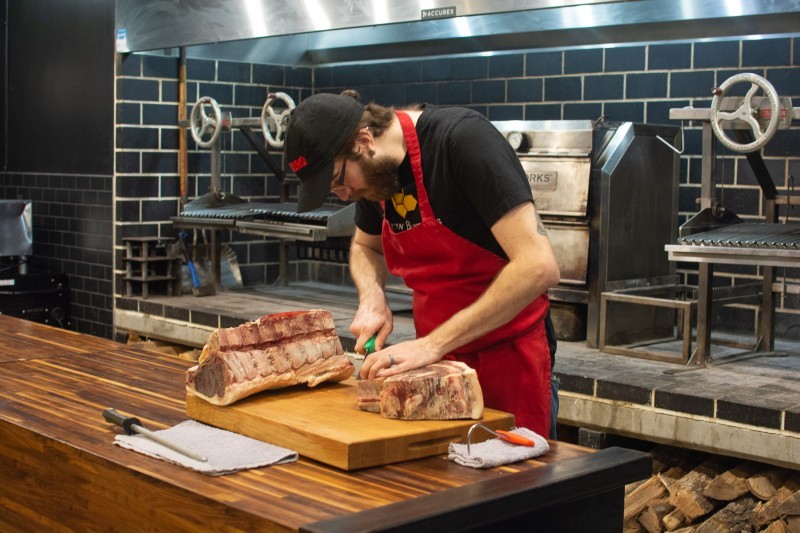Alex Salkowski says he considered quitting the food industry before finding a better situation at BEAST Butcher and Block. - ANDY PAULISSEN