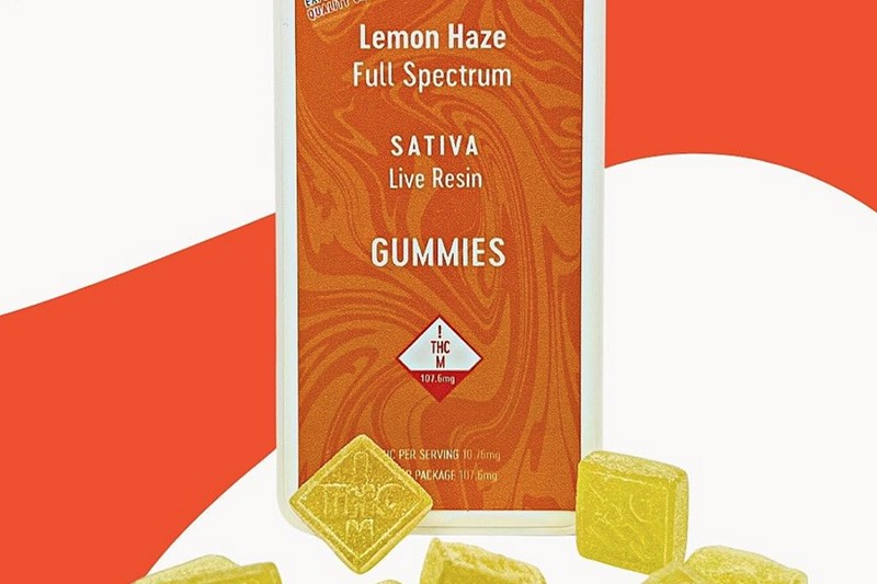 Vivid's new line of live resin gummies pack flavor, and a punch. - COURTESY SHOW ME ORGANICS