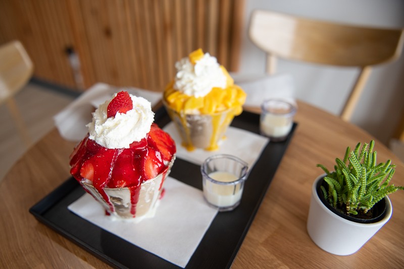 Spoonful, a Korean dessert cafe, opened this month in West County. - Vu Phong