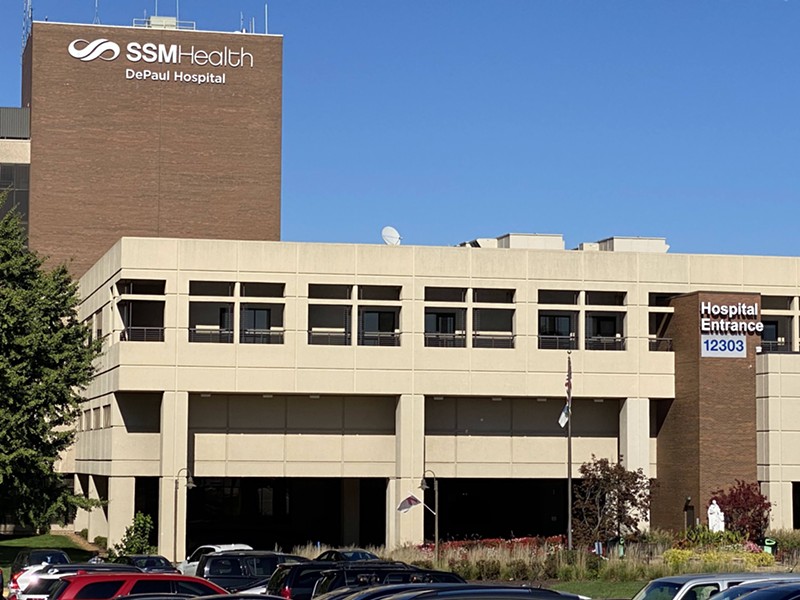 The SSM healthcare system in St. Louis has dropped their visitor restrictions. - Courtesy SSM Health DePaul Hospital