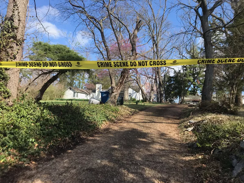 The scene at Hossein Cyrus Rastegar's Overland home. - Ryan Krull