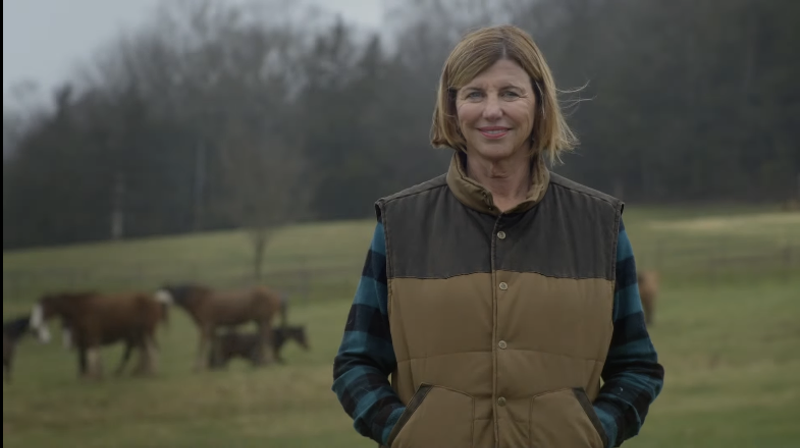 Trudy Busch Valentine is running for Missouri Senate. - Screengrab