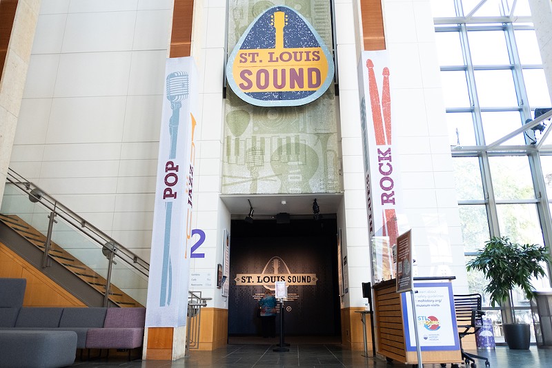 St. Louis Sound is an exhibit about legendary St. Louis artists currently at the Missouri History Museum. - Phuong Bui