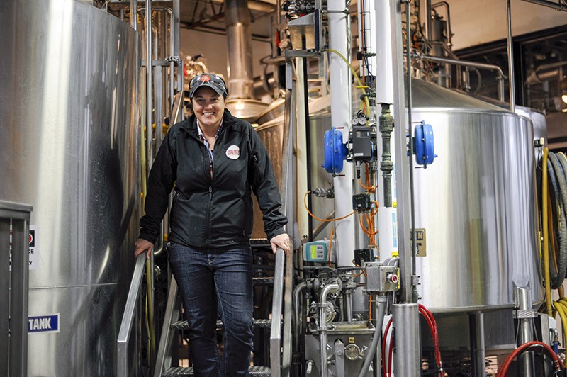 Emily Parker is Schlafly's head of brewing operations. - PHOTO BY KELLY GLUECK
