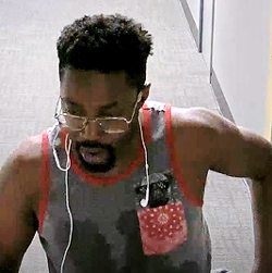Photo of man who allegedly entered a woman's shower at SLU. - ST. LOUIS METROPOLITAN POLICE
