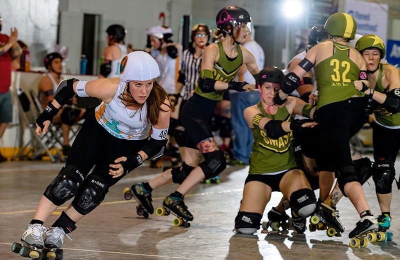 This weekend, Arch Rival Roller Derby is hosting its first event since the pandemic. - VIA ARCH RIVAL ROLLER DERBY