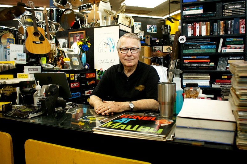 Jean Haffner has owned Record Exchange in the St. Louis Hills since 1977. - MONICA OBRADOVIC