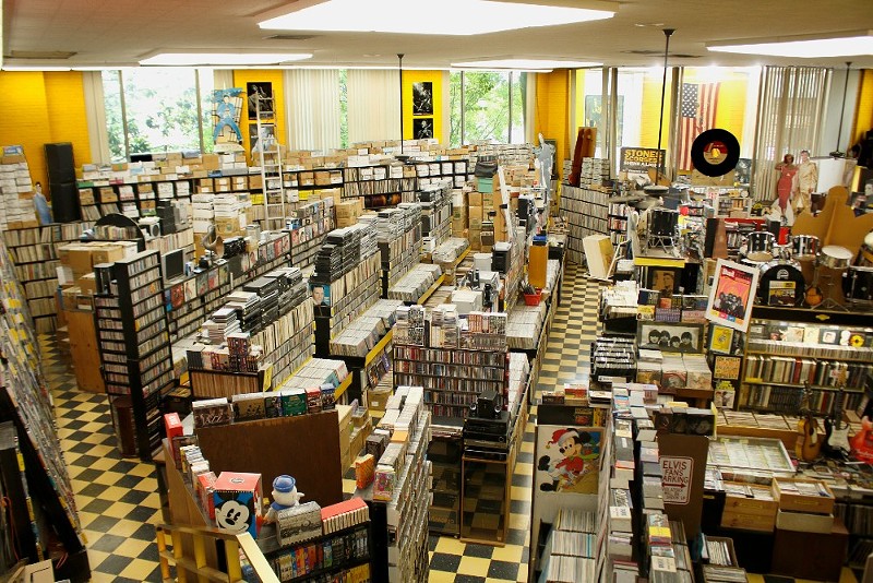 A view of Record Exchange from the second floor.  -MONICA OBRADOVIC