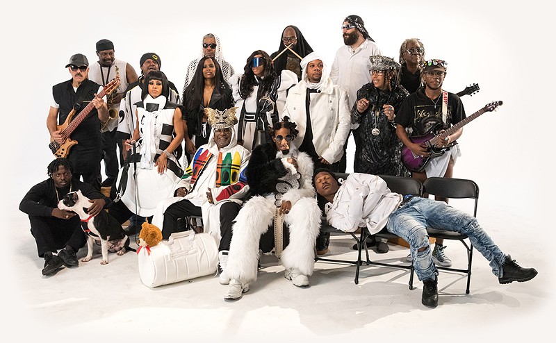 George Clinton and the Parliament-Funkadelic will blow the roof off the Big Top on Sunday night. - WILLIAM THOREN