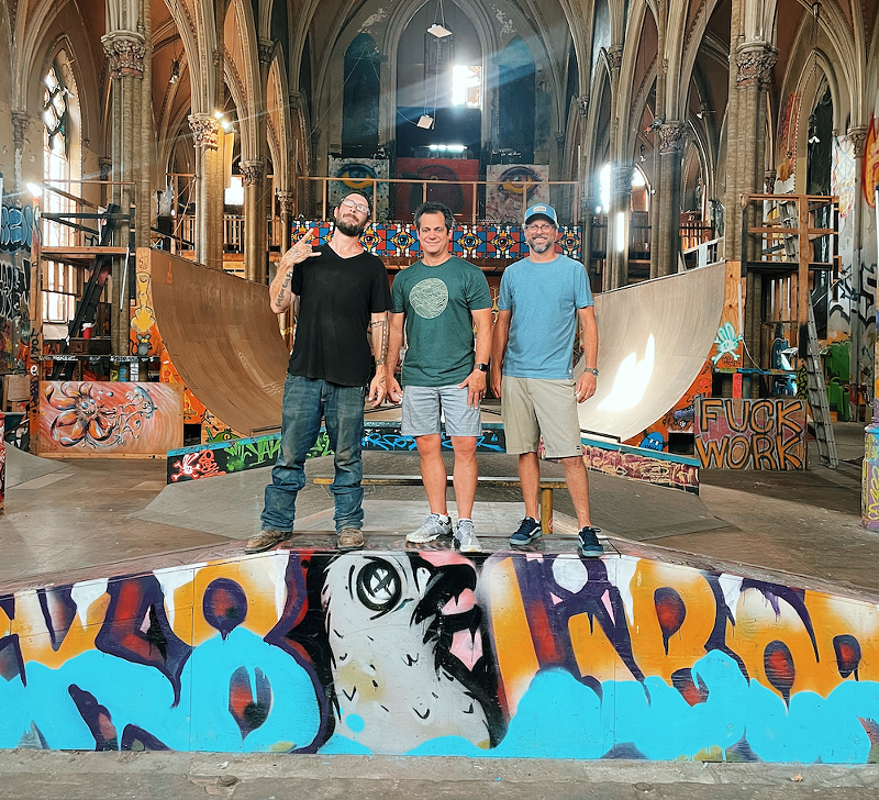The Tilford brothers are giving back to SK8 Liborius. - Courtesy Mission Taco Joint