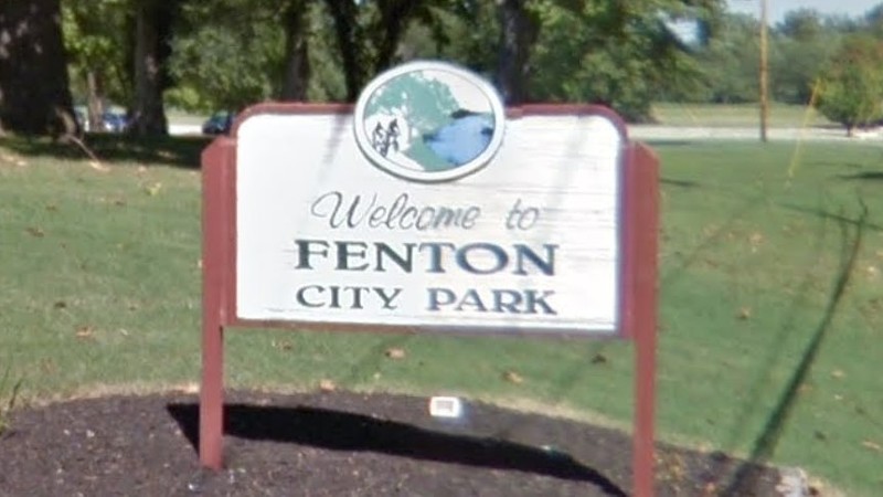 Fenton City Park is where authorities say Robert L. Payne approached an undercover police officer posing as a teen.