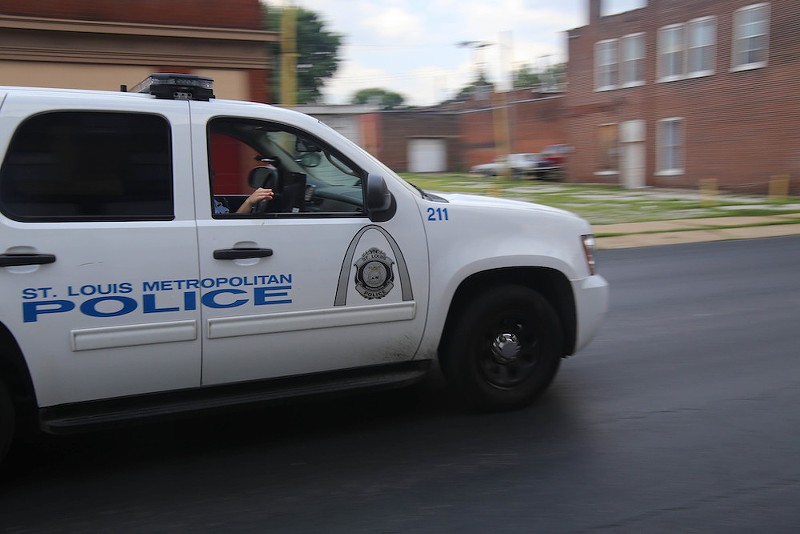 St. Louis Metropolitan Police cop car