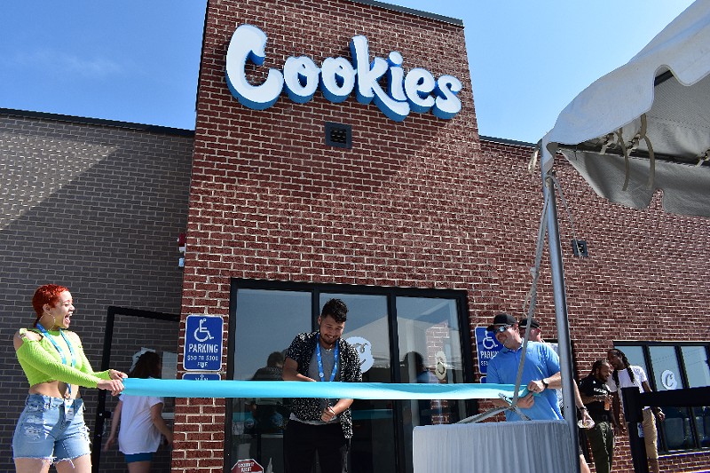 A month after celebrating its opening, Cookies has closed temporarily. - TOMMY CHIMS