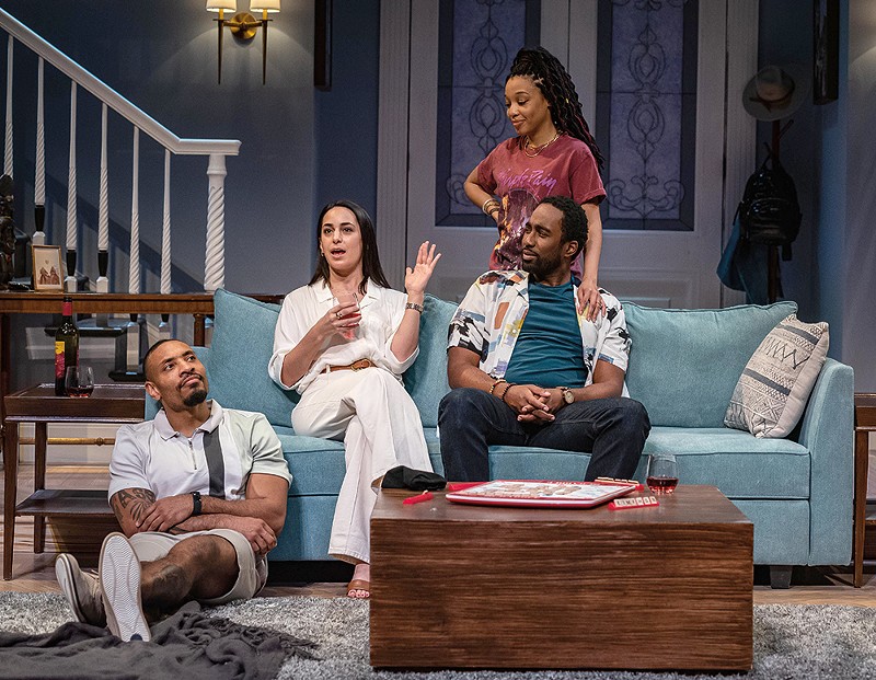 In February 2022, the Rep staged Stick Fly about an African-American family vacationing in Martha's Vineyard. - PHILLIP HAMER PHOTOGRAPHY