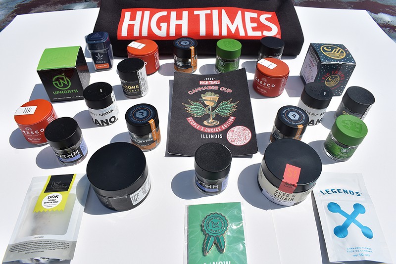 The Cannabis Cup's sativa flower judge kit comes loaded with goodies. - TOMMY CHIMS