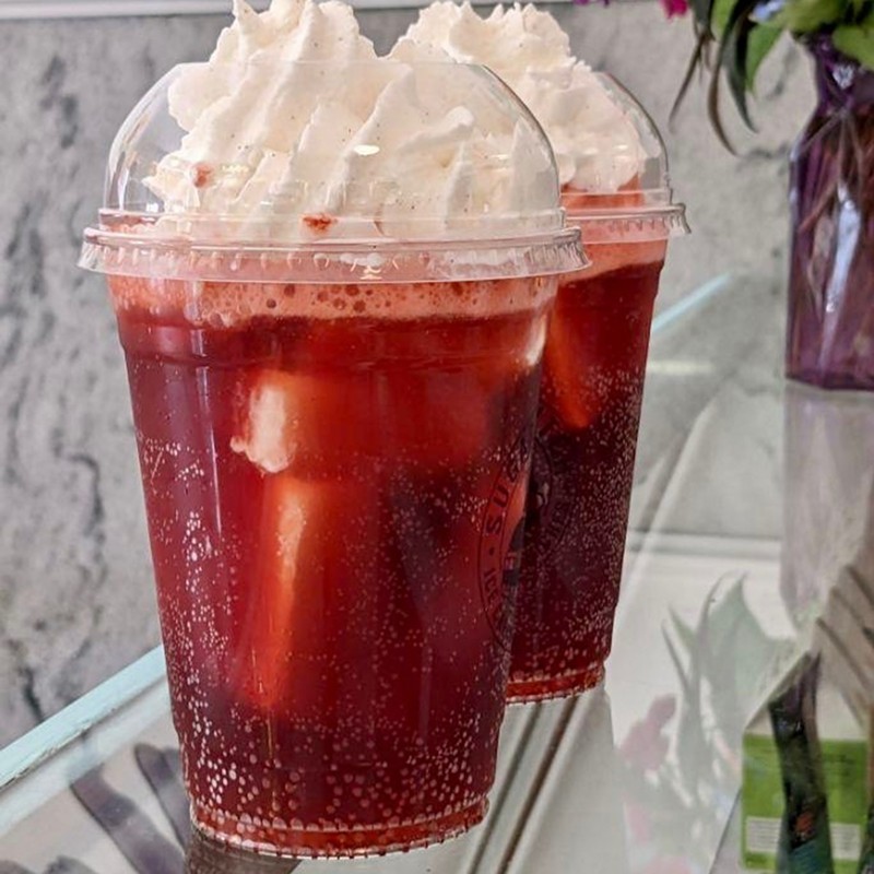 The Black Cherry Float is one of Sugarwitch's new offerings. - Courtesy of Sugarwitch