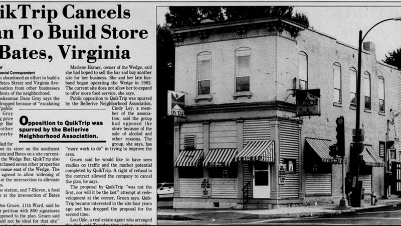 This story from the Post-Dispatch refers to the Wedge bar, from which Gary Muehlberg says he kidnapped a woman,  killed her, then held her body for a long time. - Post-Dispatch archives