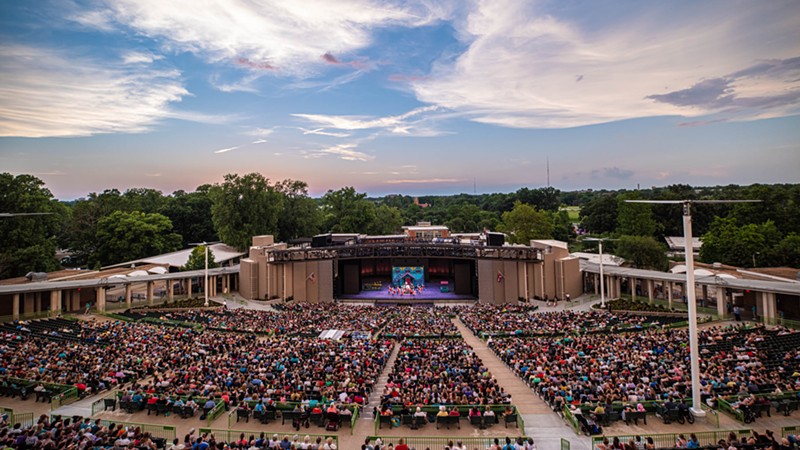 The Muny in Forest Park will have seven shows during its 2023 season. - RFT File Photo
