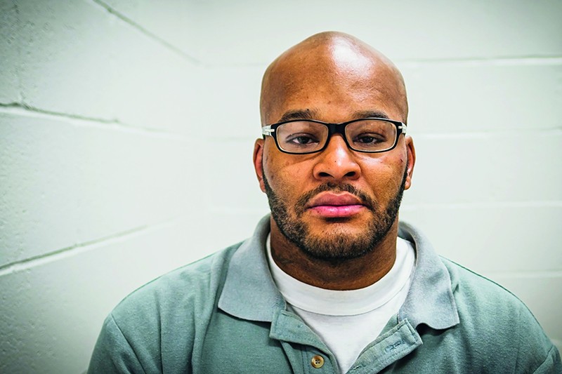 Kevin Johnson, 37, is scheduled to be executed this month for the 2005 murder of Sgt. William McEntee. He was put on death row by Bob McCulloch. - JEREMY WEIS