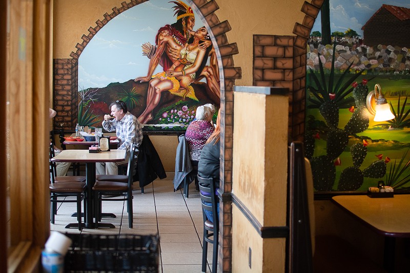 In addition to the food, everyone remembers the striking murals in Mi Ranchito.