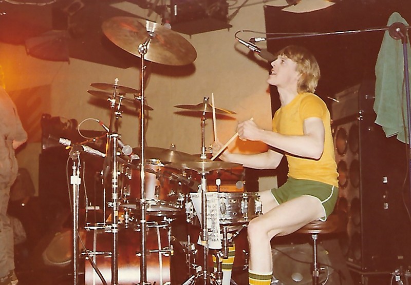 Stewart Copeland of The Police on March 16, 1979.
