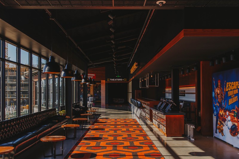 A view inside Alamo Drafthouse in St. Louis