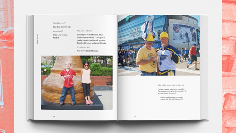 A look inside the Humans of St. Louis book.
