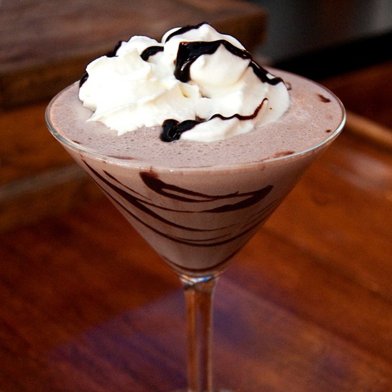 Chocolate martini.