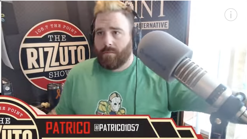 Tony Patrico, known on the air as "Patrico," was part of The Rizzuto Show for nine years. - VIA YOUTUBE