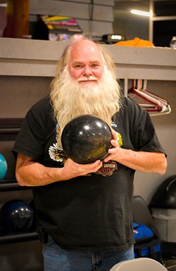 Paul McKnight, a.k.a. Moondog Rover, says that the only thing he likes (almost) as much as wrestling is bowling.
