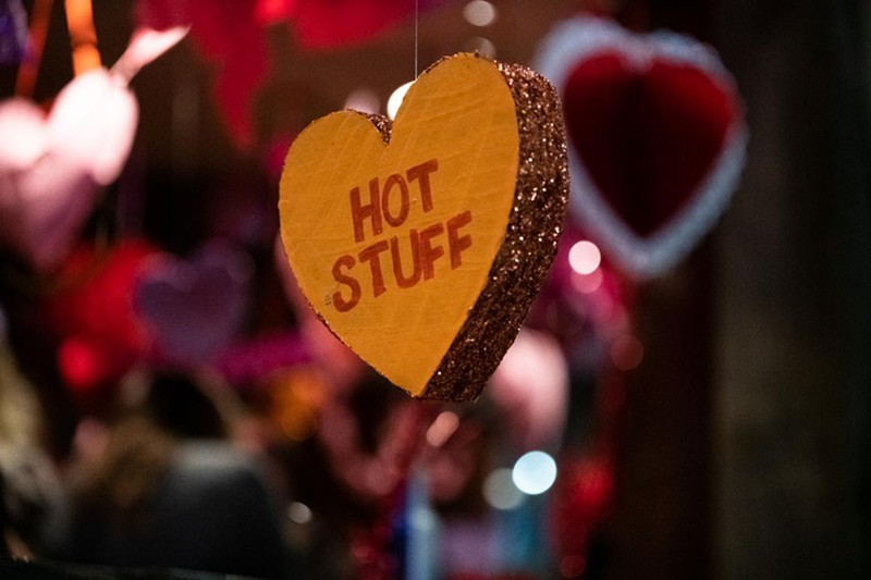 A heart tag reads hot stuff.