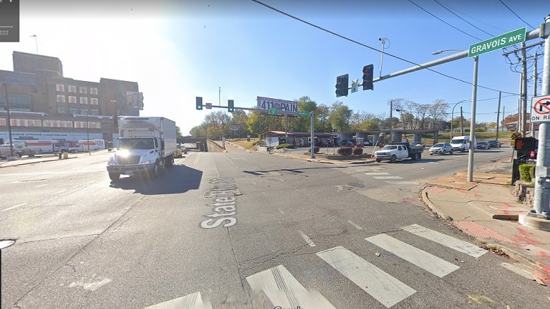 The intersection where the fatal accident occurred last November.