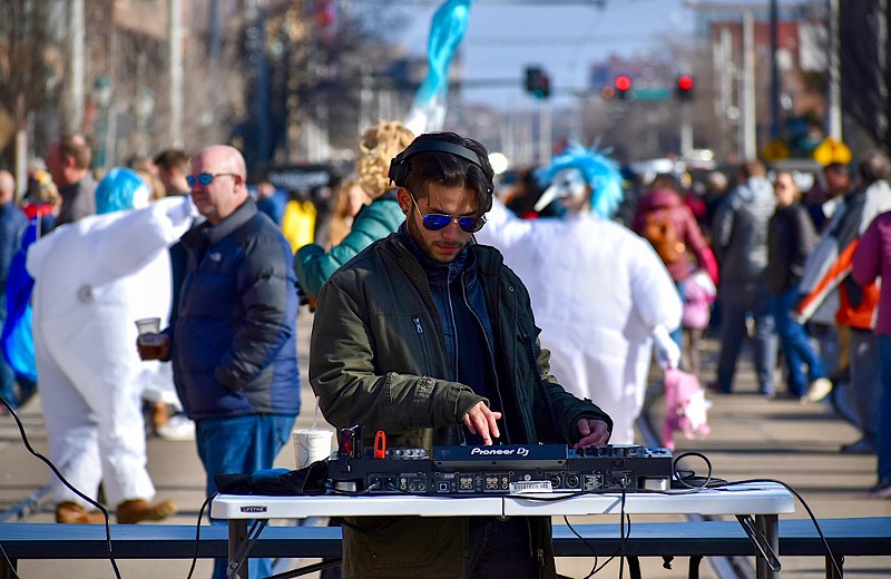 The Loop recently hosted the Loop Ice Carnival, seen here, and will host the inaugural 420 Fest in April.