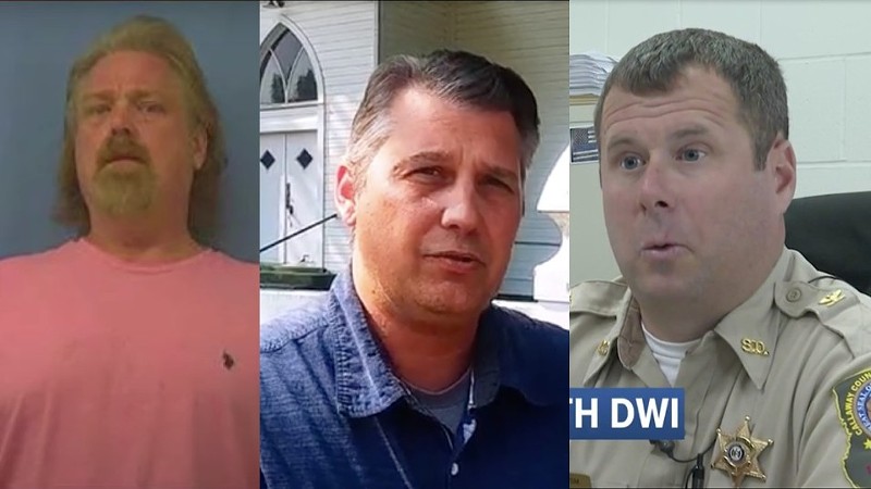 Sheriff William E. Jones, Sheriff Jeff Burkett, and Sheriff Clay Chism have all found themselves on the wrong side of the law in the last year.