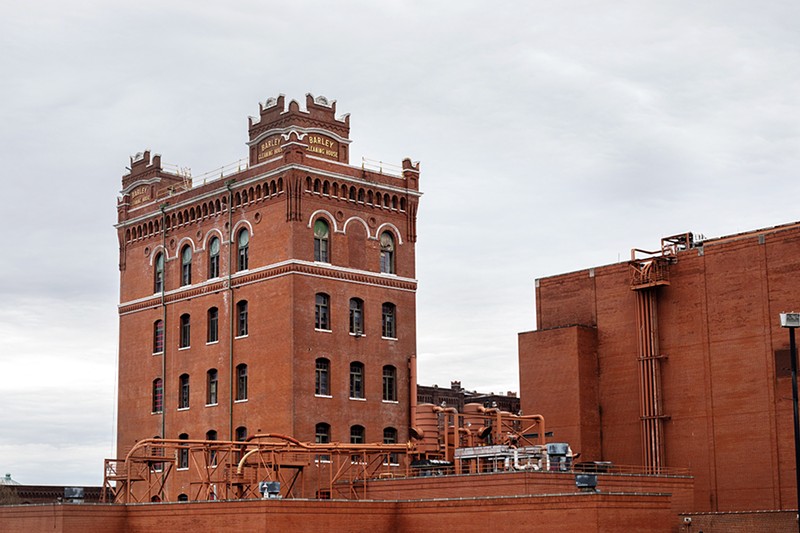 The Anheuser-Busch Brewery is an important landmark in south city.