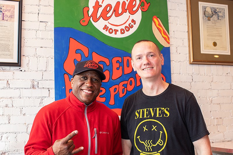 Steve’s Meldown is co-owned by Steve Ewing (left) and Jeremy Robinson is chef.