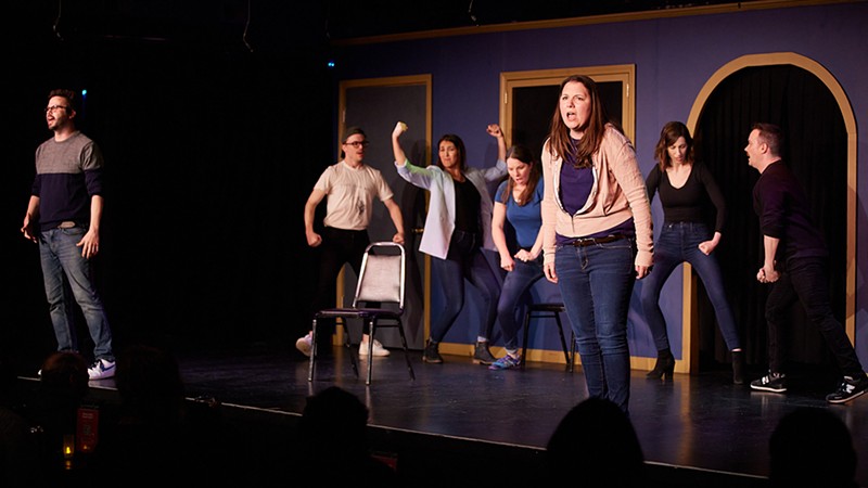 The One Four Fives is an improvised musical.