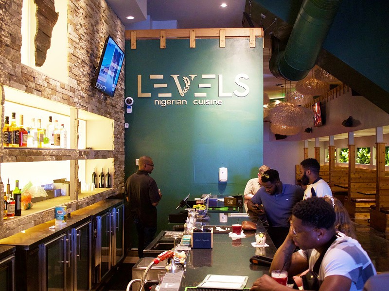 The Levels bar.